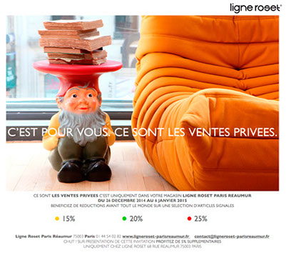 Ligne Roset Soldes à Paris Réaumur