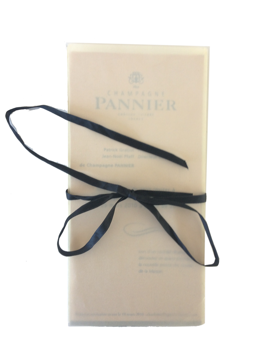 invitation Pannier