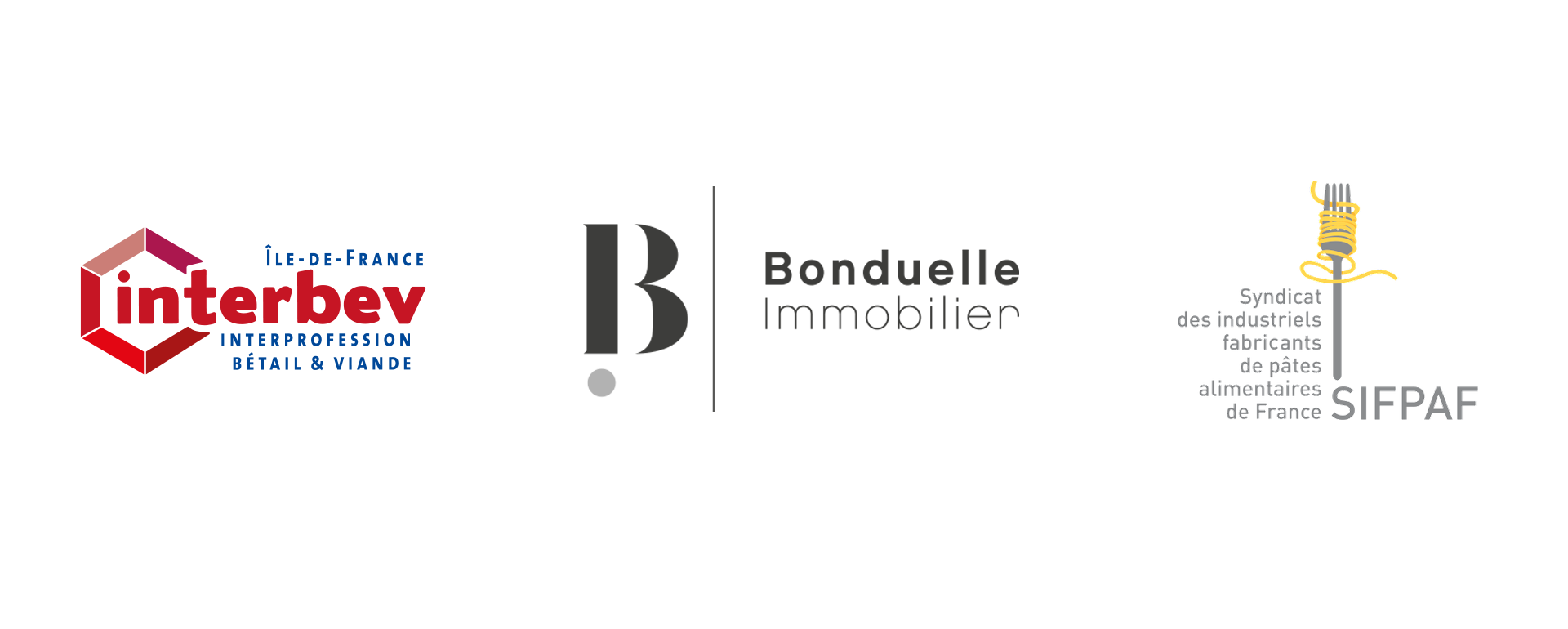 Logo Interbev ile-de-France Bonduelle immobilier SIFPAF